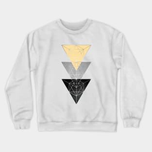 Geometric Luxe Crewneck Sweatshirt